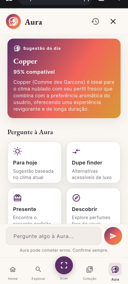 PerfumIA Aura